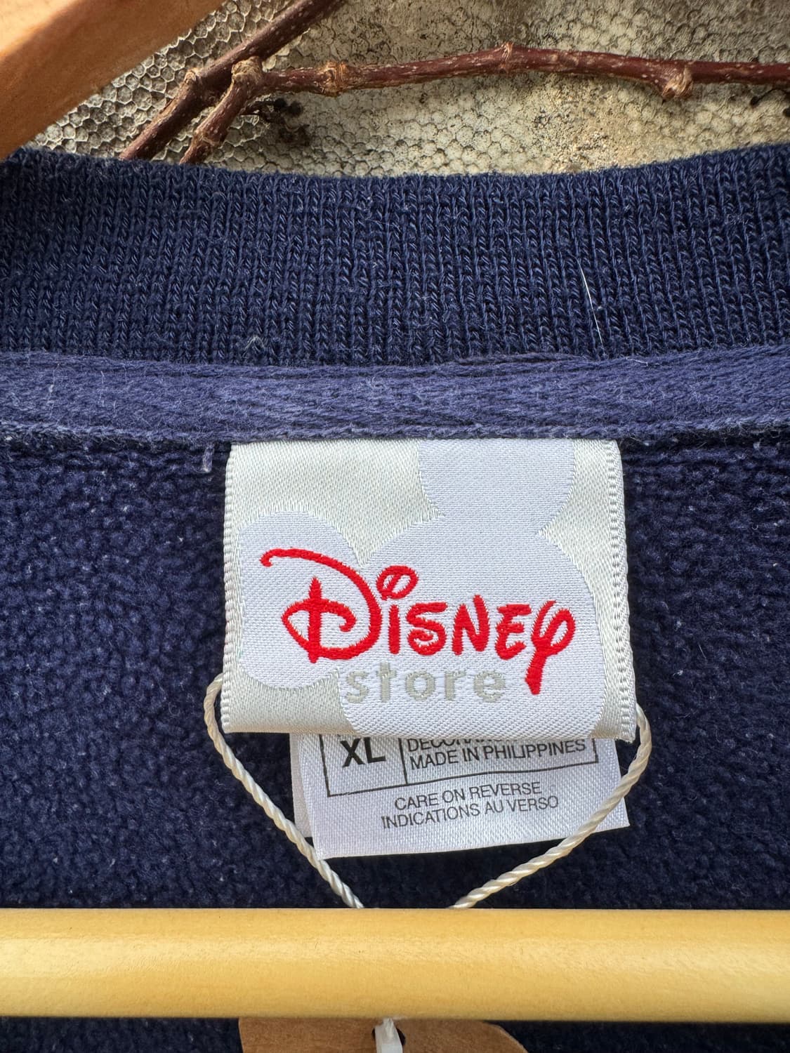 디즈니 빈티지 동키 후리스 플리스 스웻 셔츠 맨투맨 네이비 상품이미지5