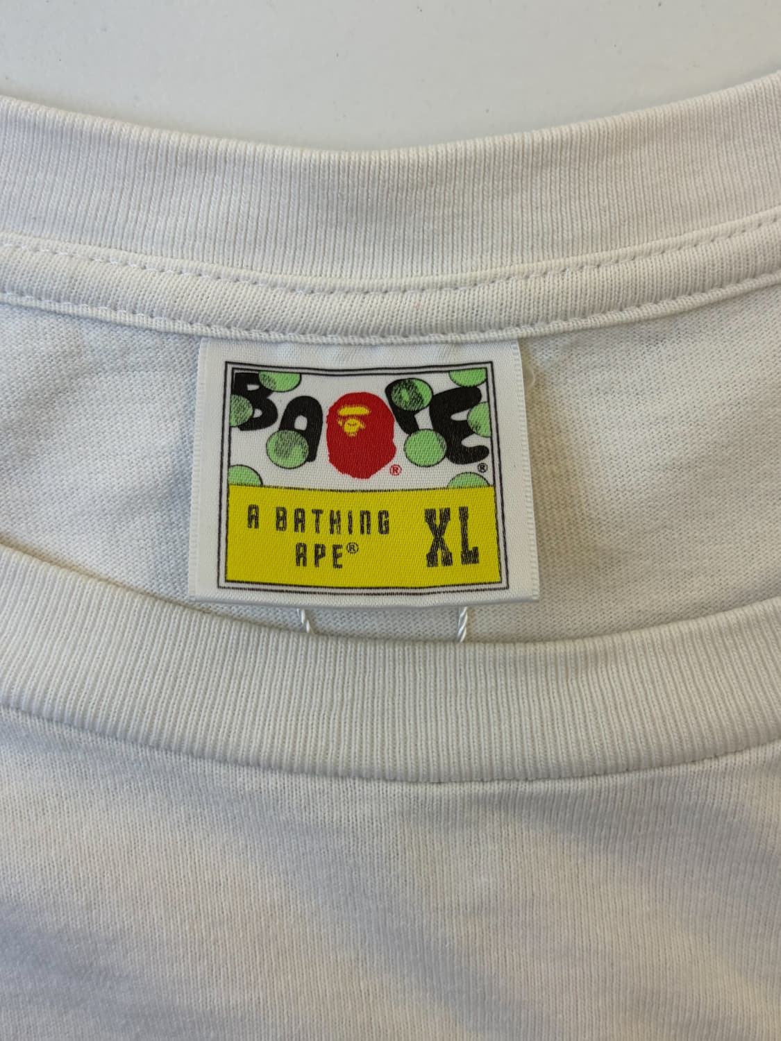 베이프 시티 카모 빅 사루 로고 티셔츠 상품이미지4