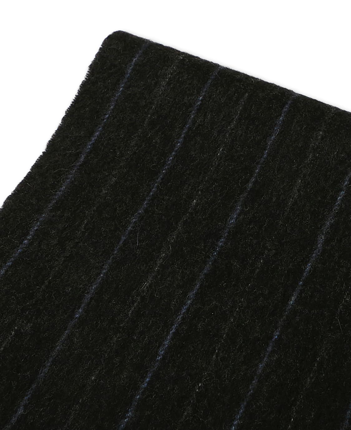 드레익스 [Drake's] 차콜 스트라이프 램즈울 앙고라 머플러 상품이미지3