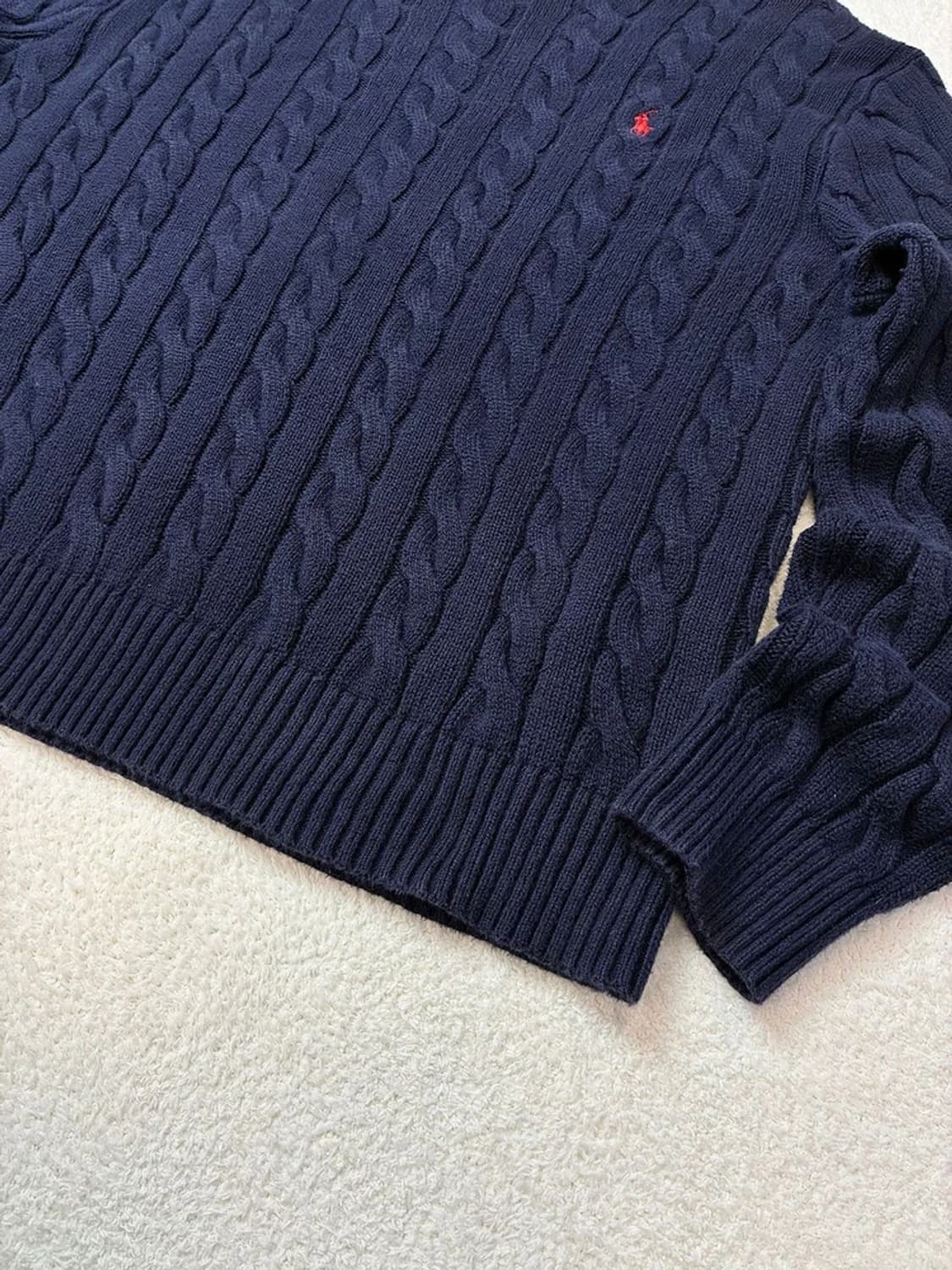 폴로 랄프로렌 시그니처 큐알 신형 꽈배기 니트 PN5747 상품이미지5