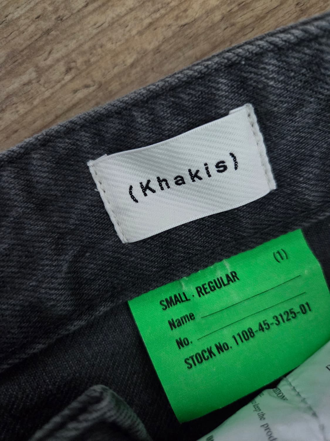 카키스  stock5p g2 라이트 그레이 데님 상품이미지2