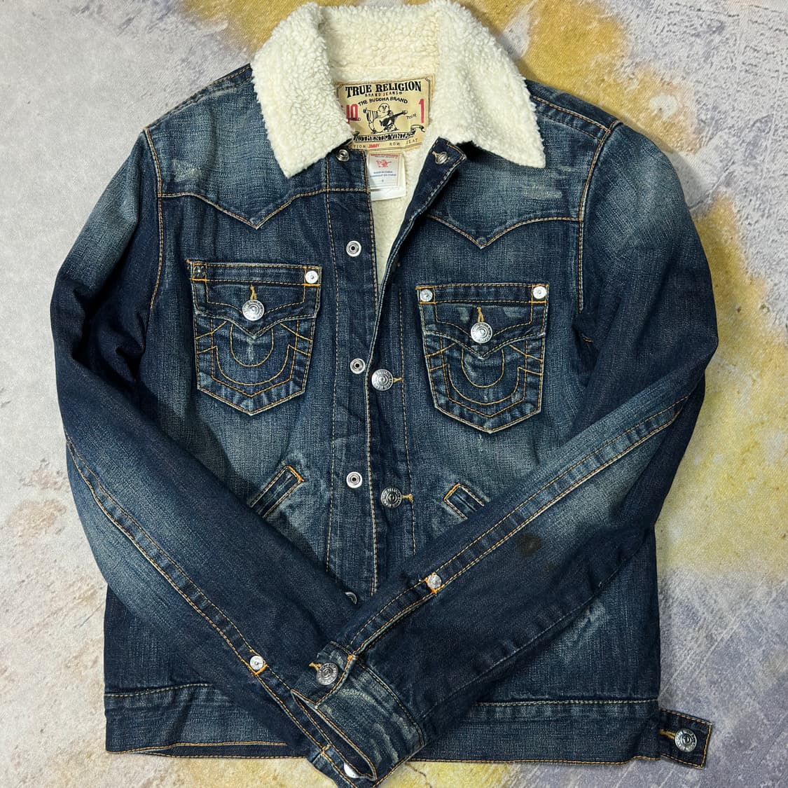 트루릴리젼 양털 데님자켓  상품이미지3