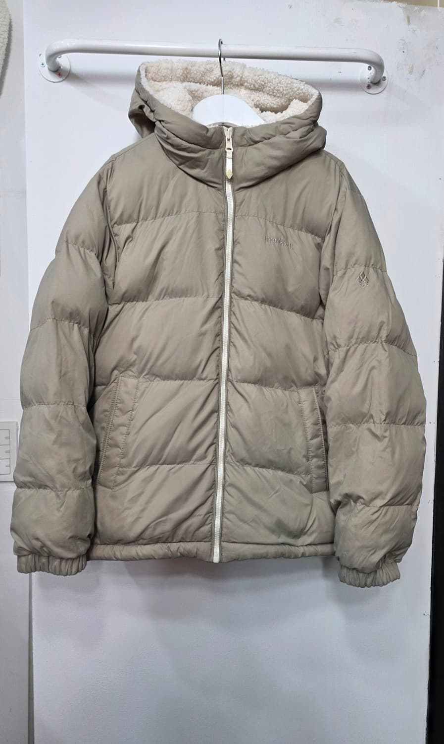 몽벨 여성 양면 후리스 후드 자켓 상품이미지1