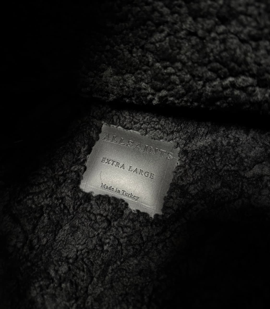 올세인츠 리얼레더 무스탕 XL 상품이미지4