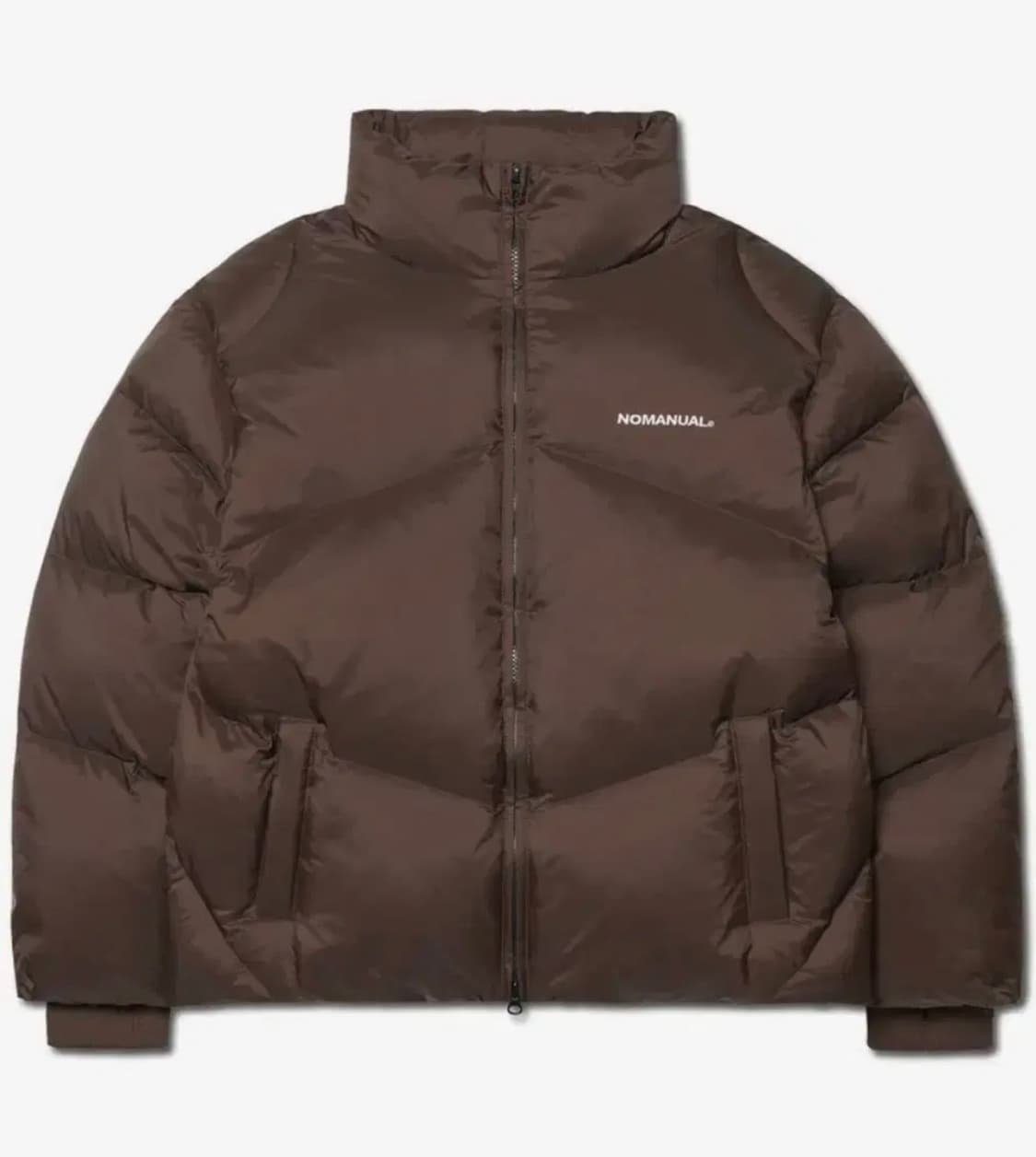노매뉴얼 패딩 AELLA DUCK DOWN / L사이즈(브라운)  상품이미지1