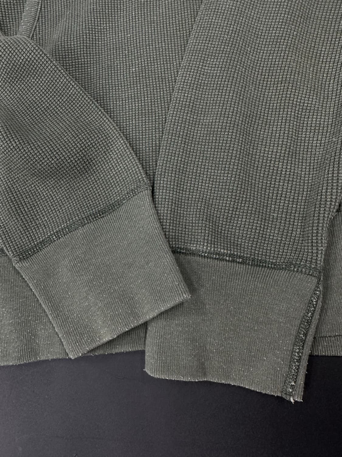 나이키 올드스쿨 빅로고 그린 오레곤 와플 후드티 상품이미지6