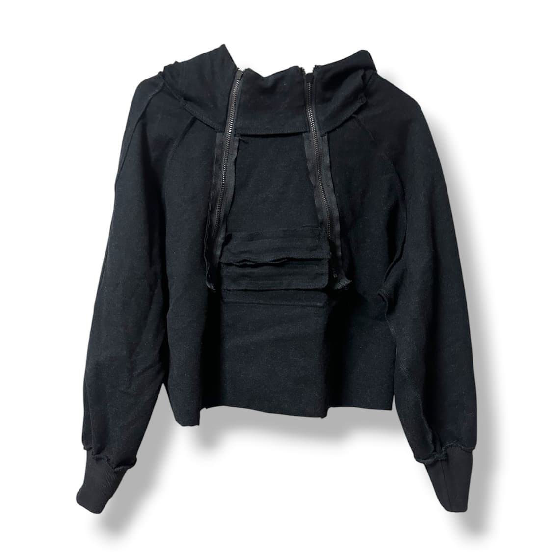 pullover crop cargo hoodie 상품이미지1