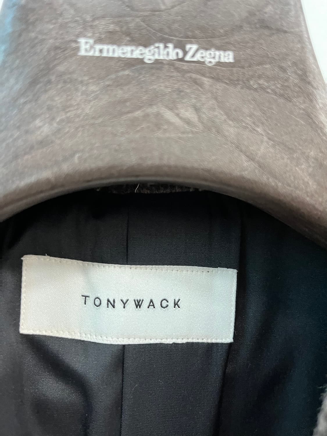 100) 토니웩 체크 로브코트  상품이미지7