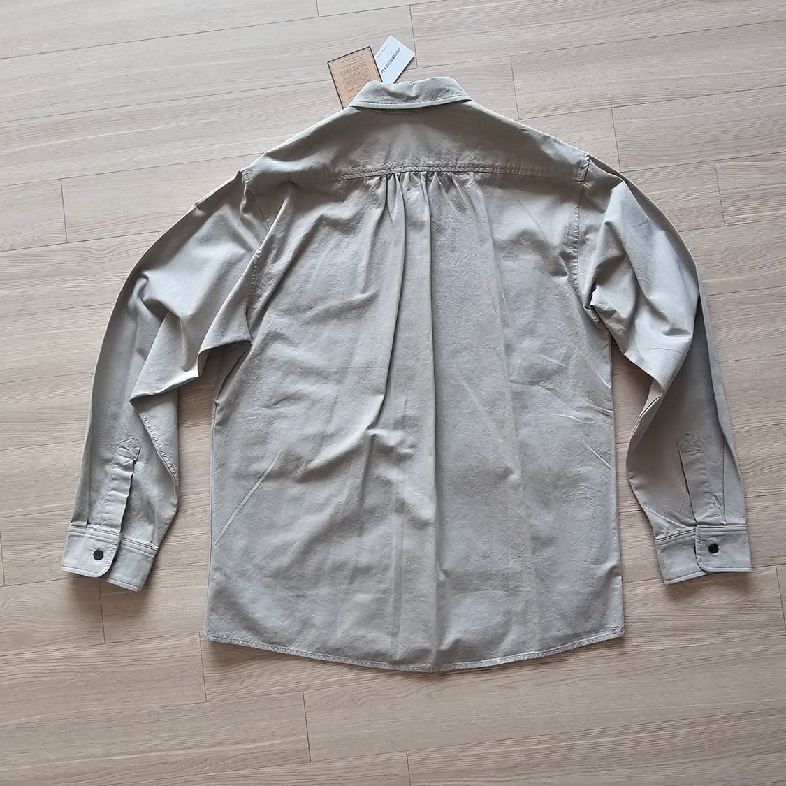 예약.L 100 새제품) 유니폼브릿지 4포켓 셔츠 자켓 셔켓 간절기 남자 상품이미지2