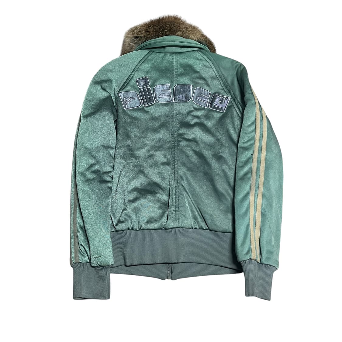 디젤 빈티지 그린 봄버 자켓 항공 점퍼 상품이미지2