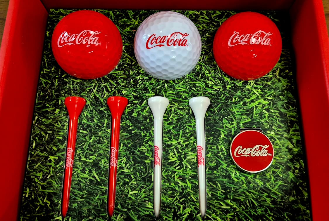 코카콜라 골프공 세트 상품이미지2