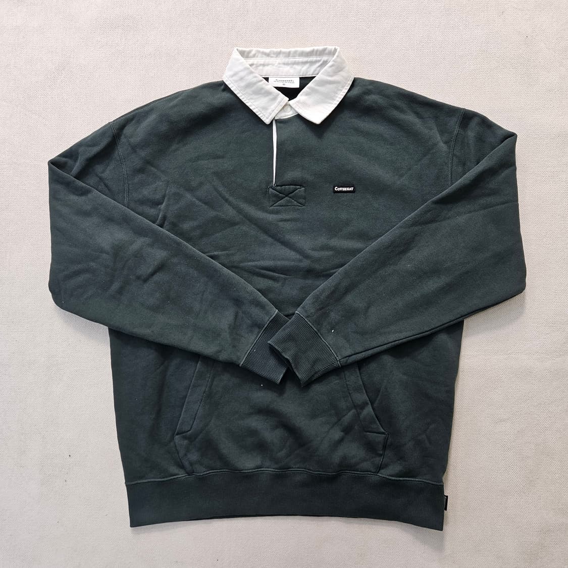 M 커버낫 럭비 카라 맨투맨 0313Y 상품이미지1