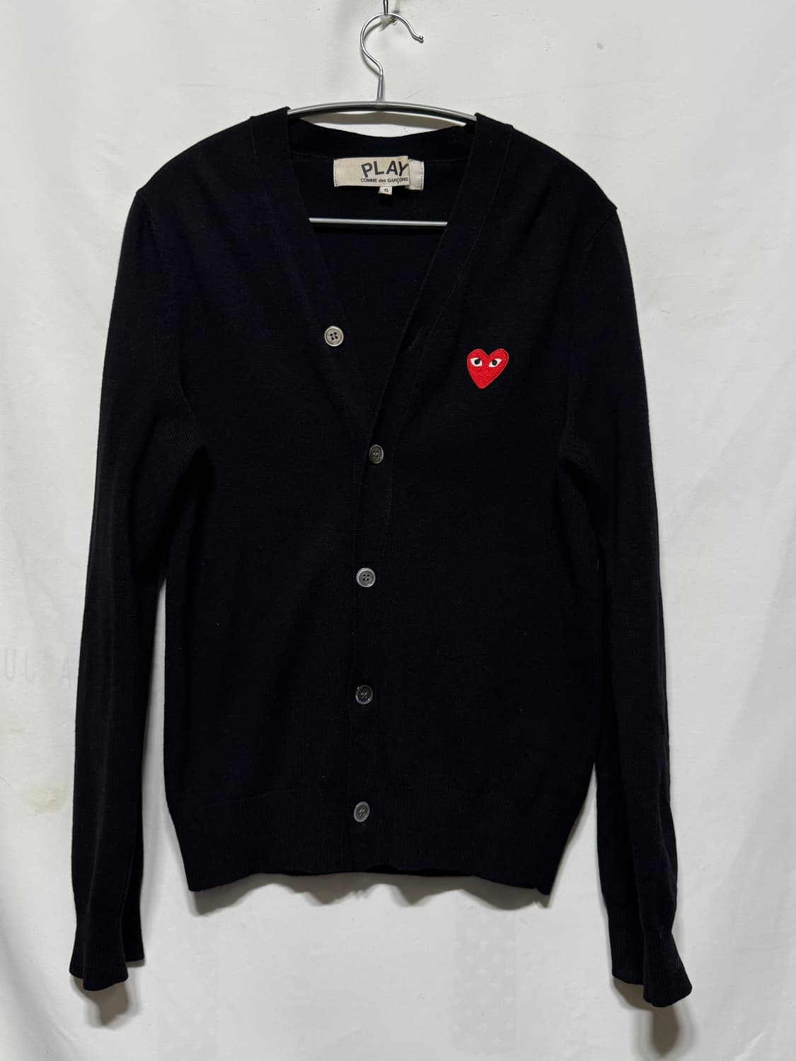 S 꼼데가르송 가디건 상품이미지1