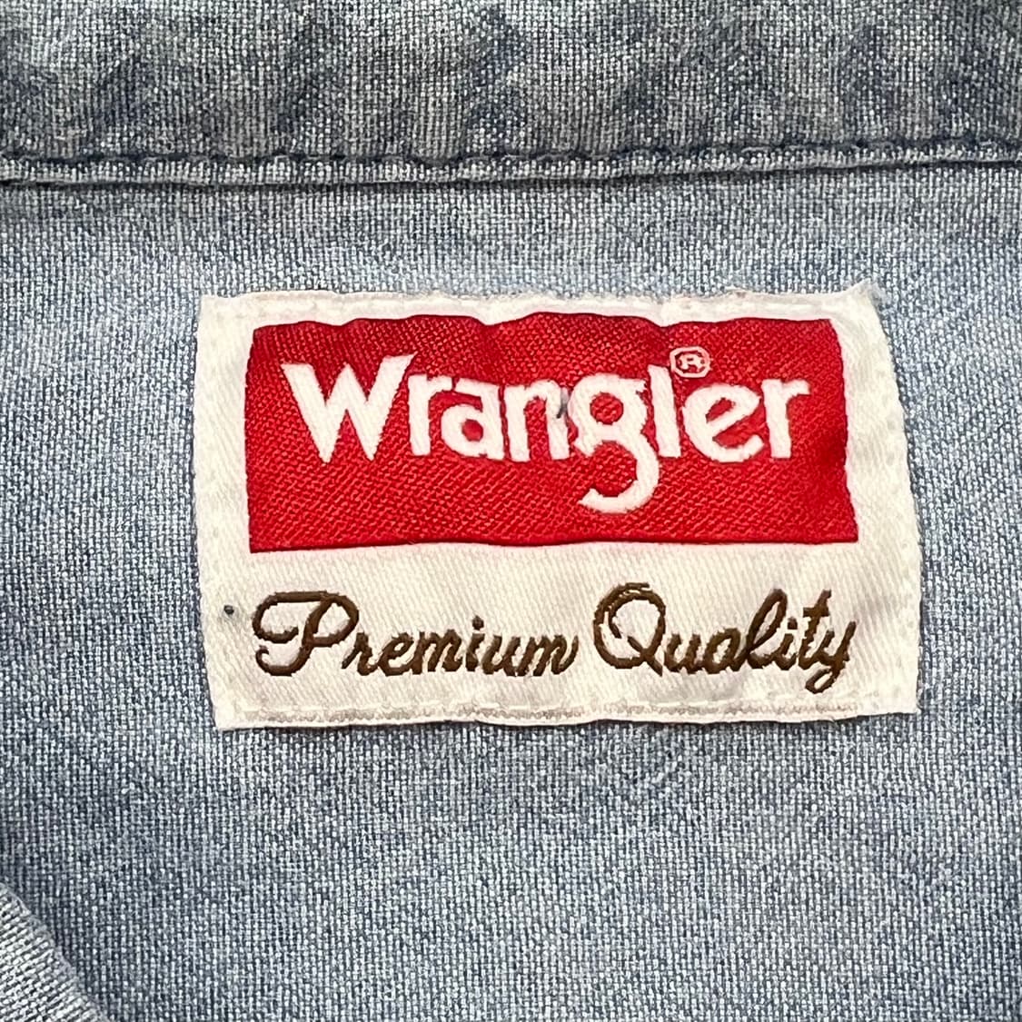 랭글러 워크 데님셔츠 r3212 상품이미지5