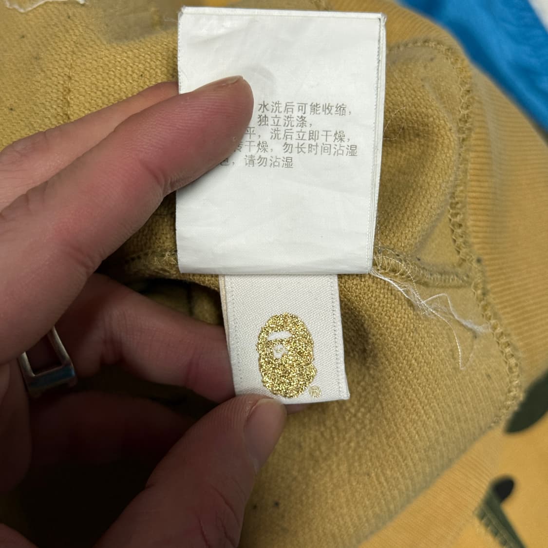 정품 베이프 고어텍스 1st 카모 황계 샤크 풀 집업 후디 상품이미지10