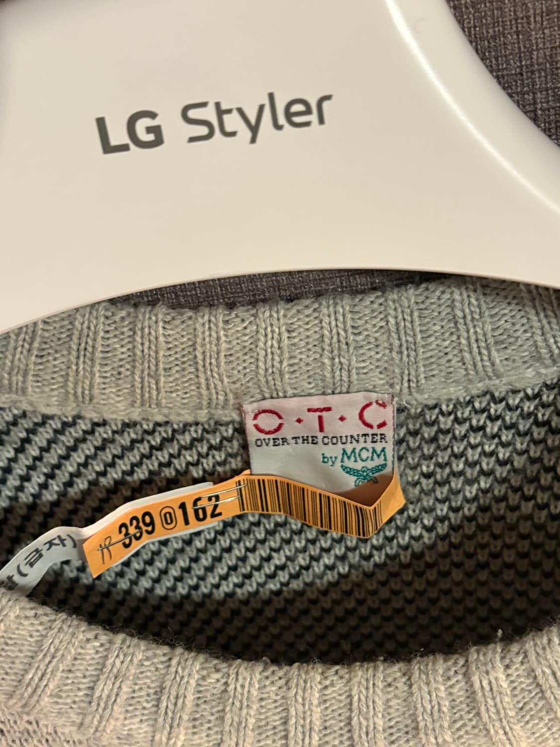 MCM OTC 유럽 지도 니트 Japan 상품이미지2