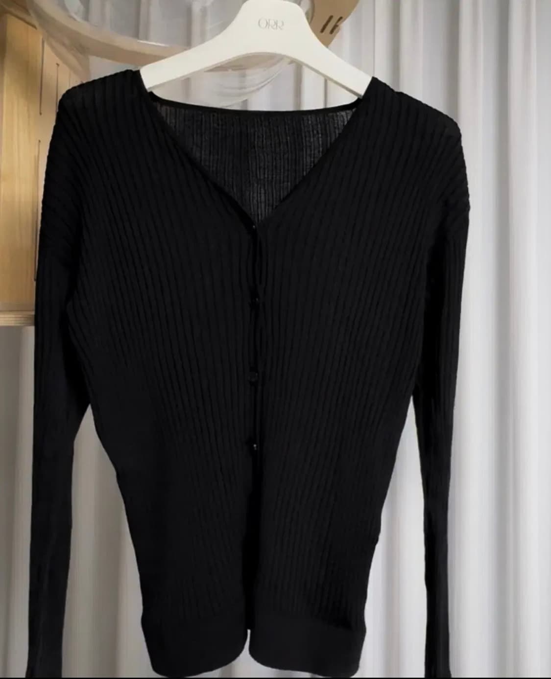 블러썸에이치컴퍼니 골지 가디건 m 상품이미지1