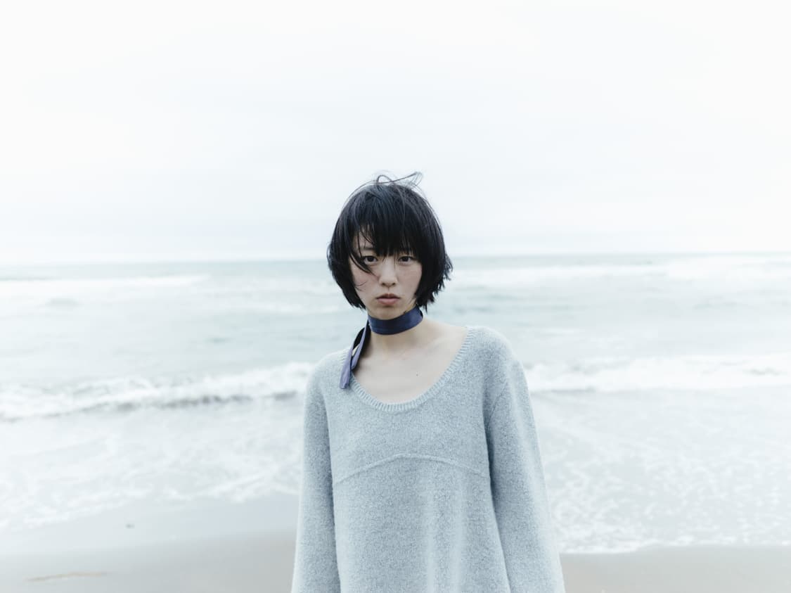 코이세이오 S2 스카프 차콜 상품이미지2