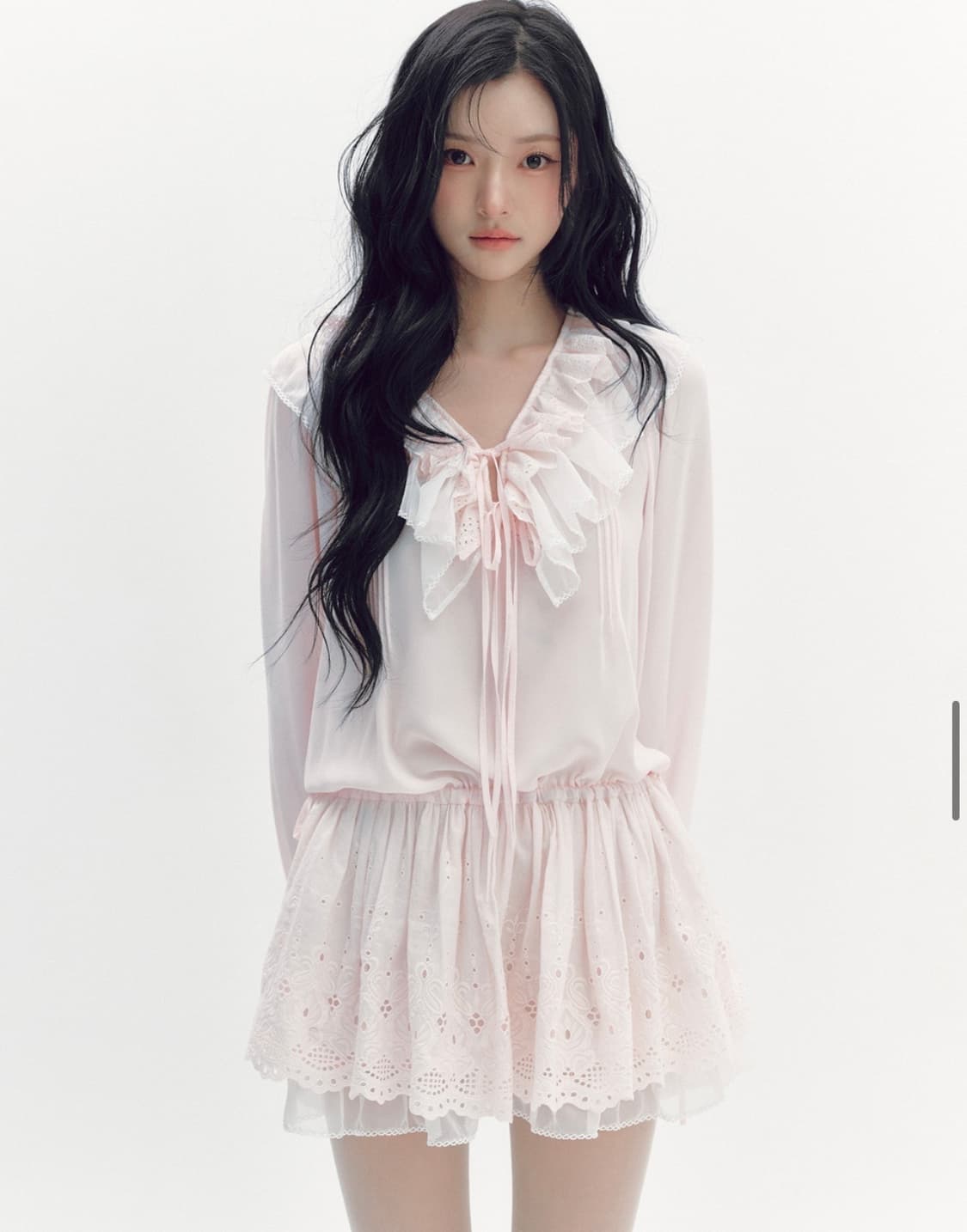 더티스 페탈 블룸 드레스 원피스 핑크 리오더건 상품이미지1