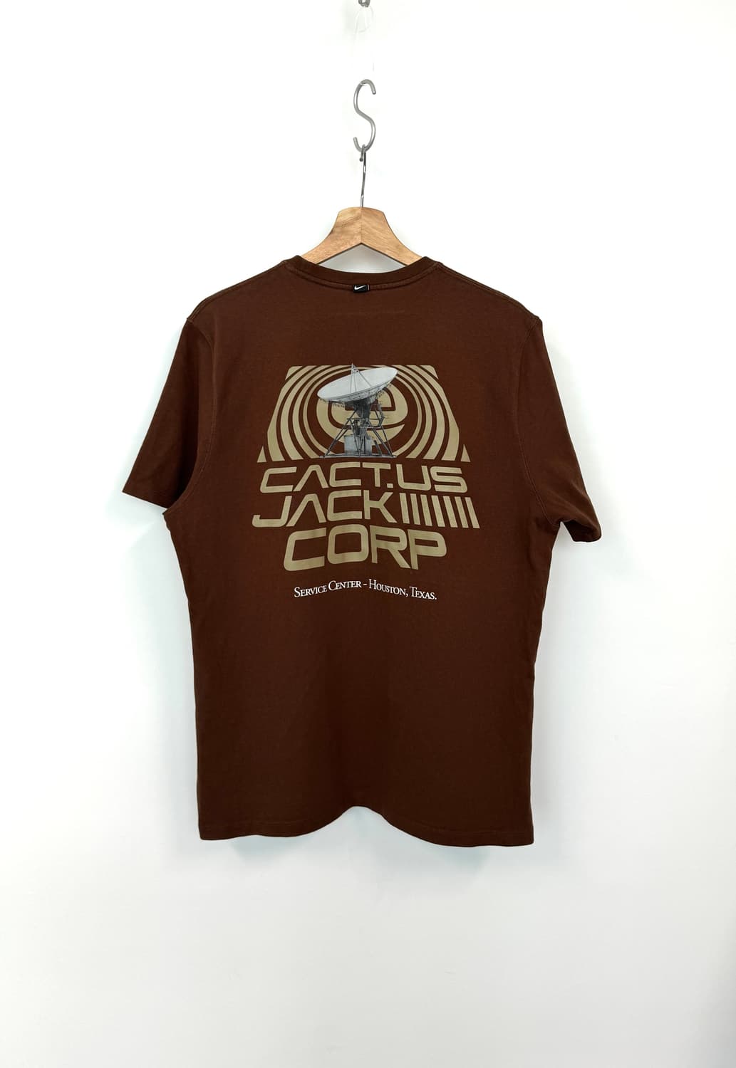 나이키 X 트레비스 스캇 캑터스잭 NRG BH 브라운컬러 반팔티셔츠 XL 상품이미지2