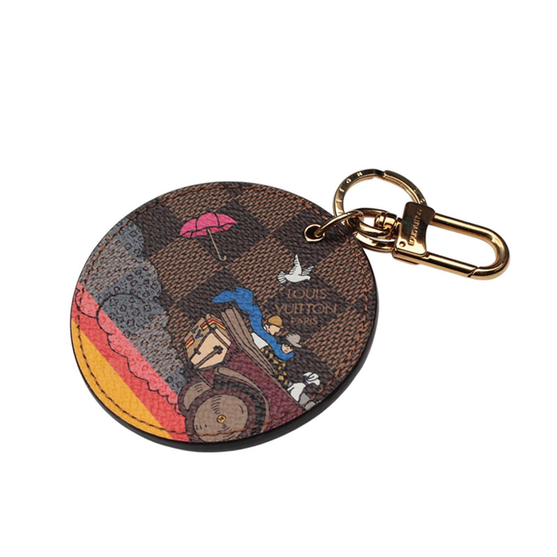 루이비통 다미에 키링 겸 백참 상품이미지2