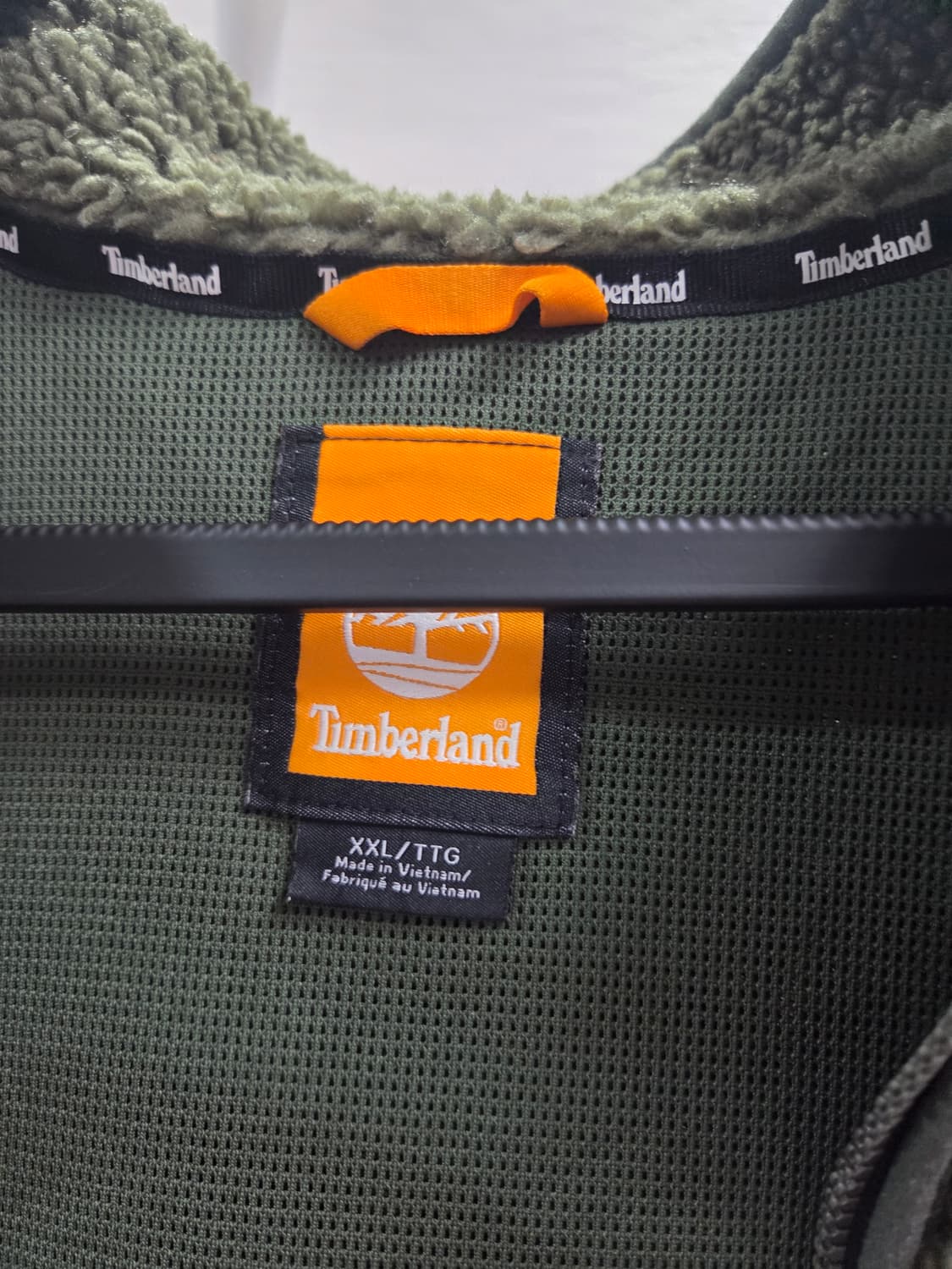 팀버랜드 컬러블록 플리스 자켓(XXL) 상품이미지2