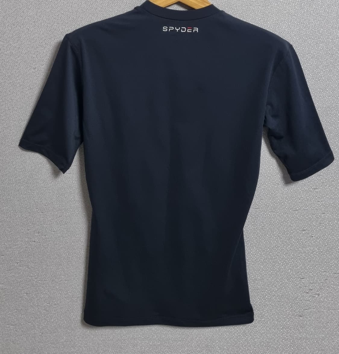 XL ) 스파이더 블랙 컴프레션 머슬핏 반팔티 상품이미지2