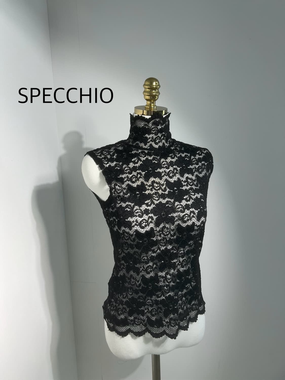 specchio 스피치오 시스루 슬리브리스 상품이미지1
