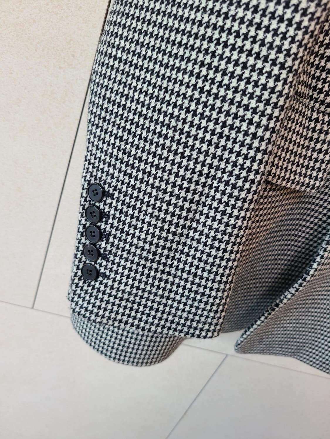 하운드 체크 자켓 상품이미지5