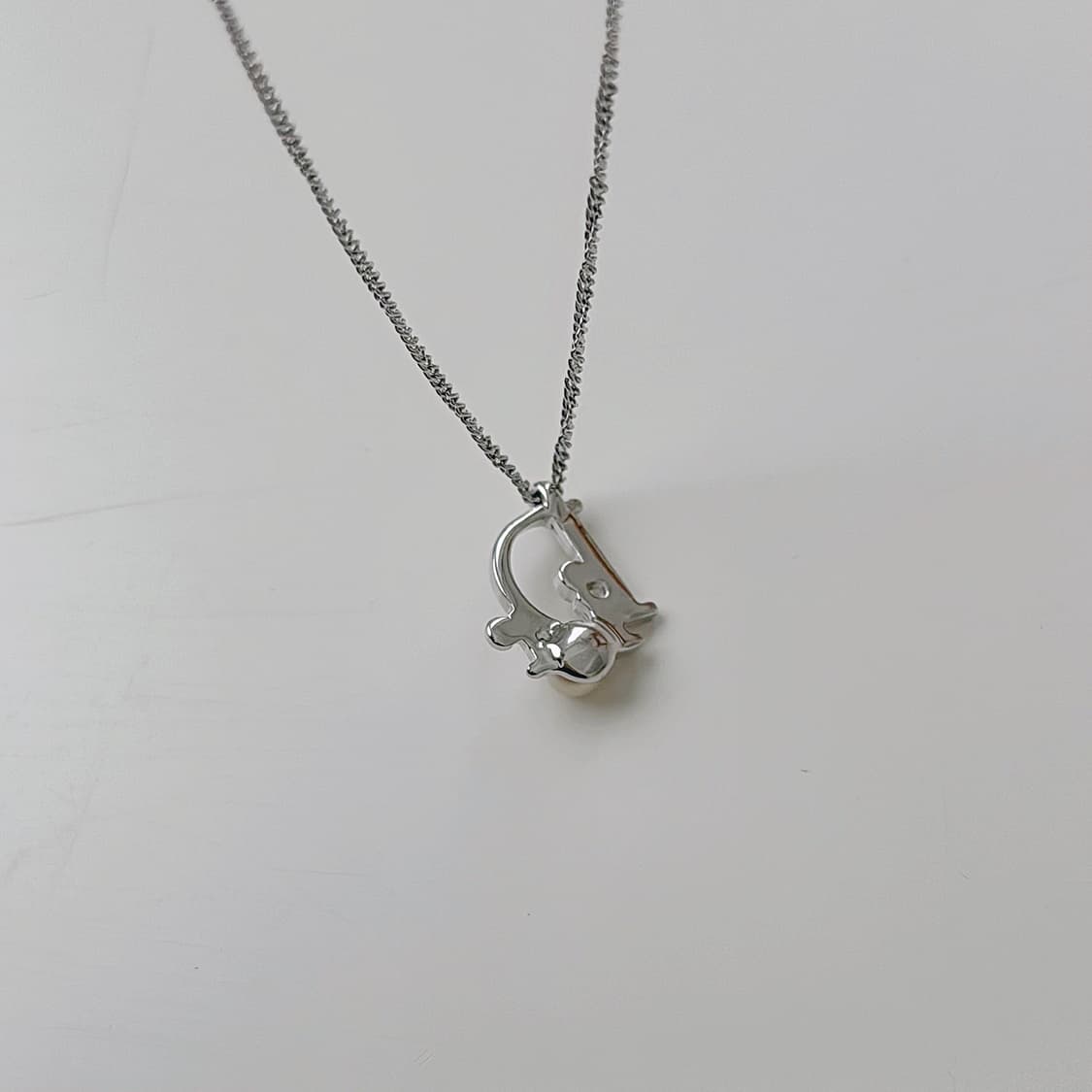 빈티지 디올 오블리크 진주 목걸이 상품이미지9