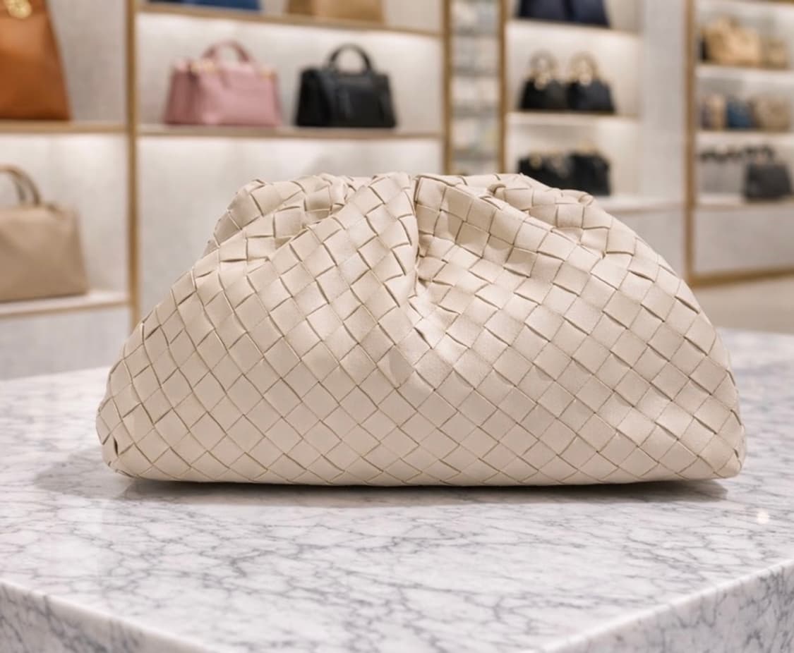 [S급] 보테가베네타 인트레치아토 만두 클러치 판매합니다!!! 상품이미지1