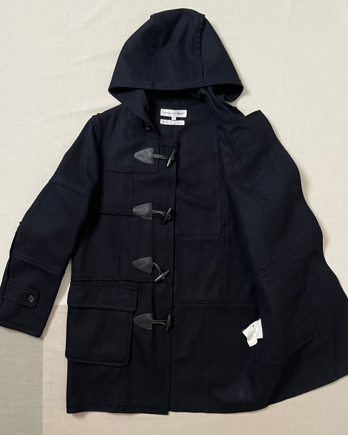 꼼데가르송 패치워크 더플코트 comme des garcons shirt 상품이미지3