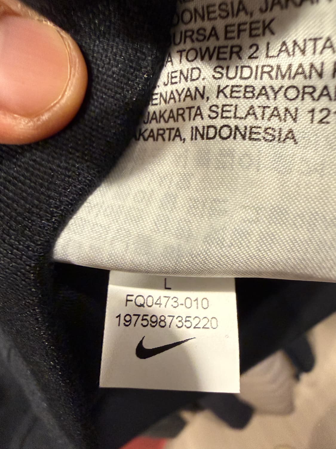 나이키 하프 트레이닝 집업 L 100 상품이미지6