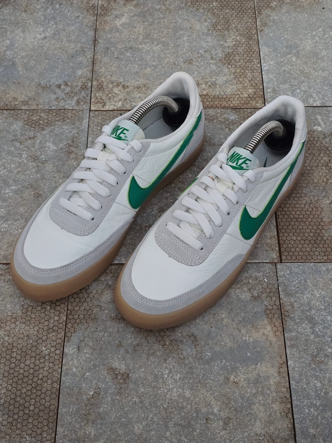 (245)나이키 킬샷 2 레더 루시드 그린  상품이미지1