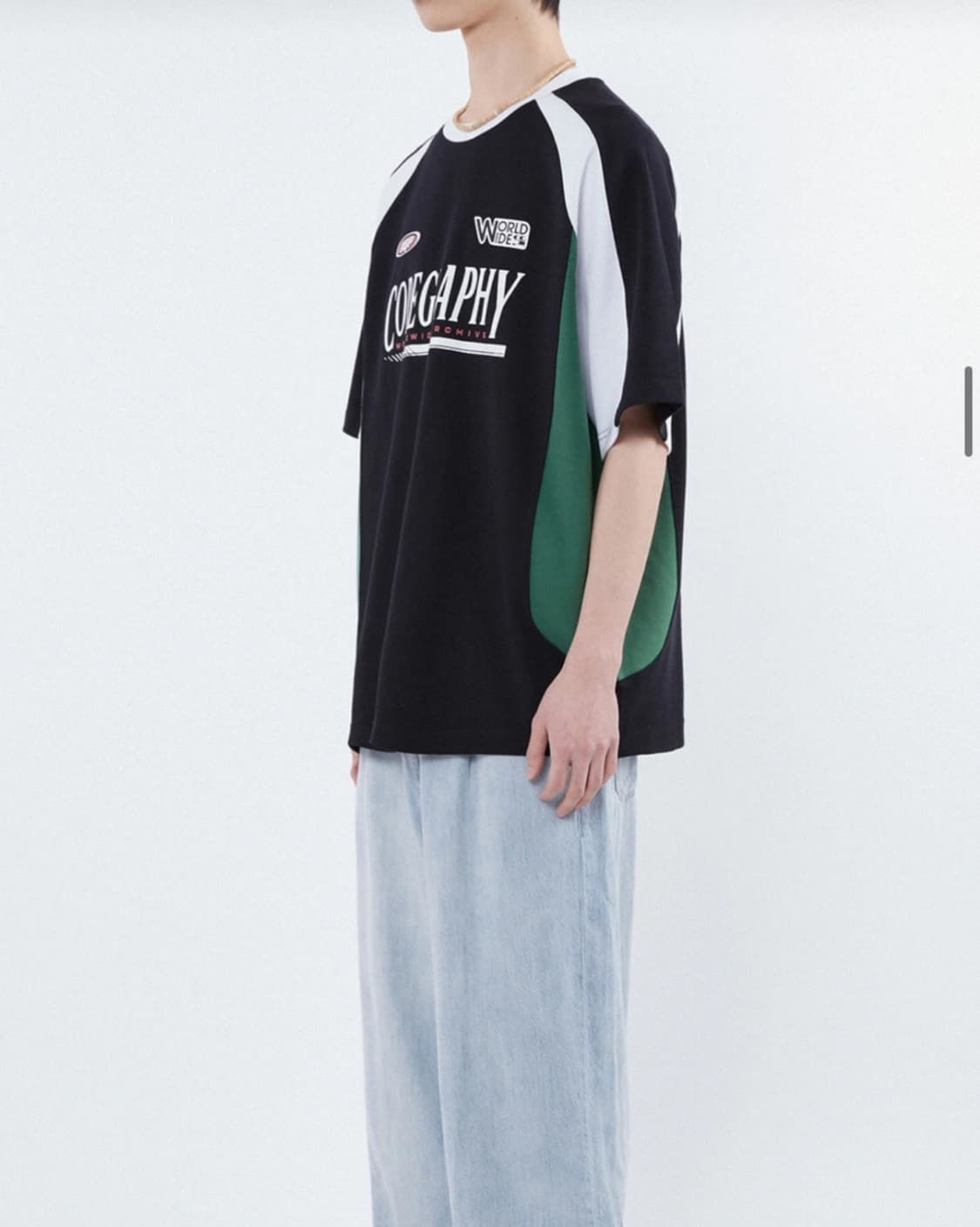 코드그라피 오버핏 반팔티 새상품 상품이미지7