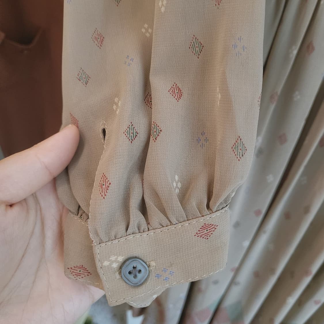Bivache 진베이지 패턴원피스(Japan made) 상품이미지4