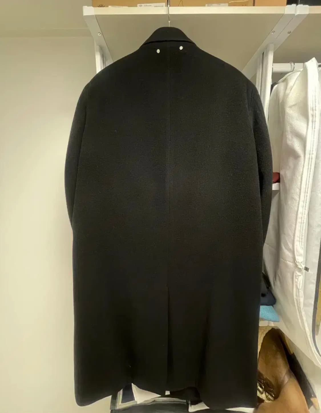 세비지 울 캐시미어 블렌드 더블 코트 상품이미지2