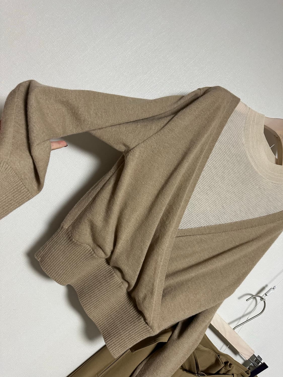 마인 레이어드 니트 탑 상품이미지5