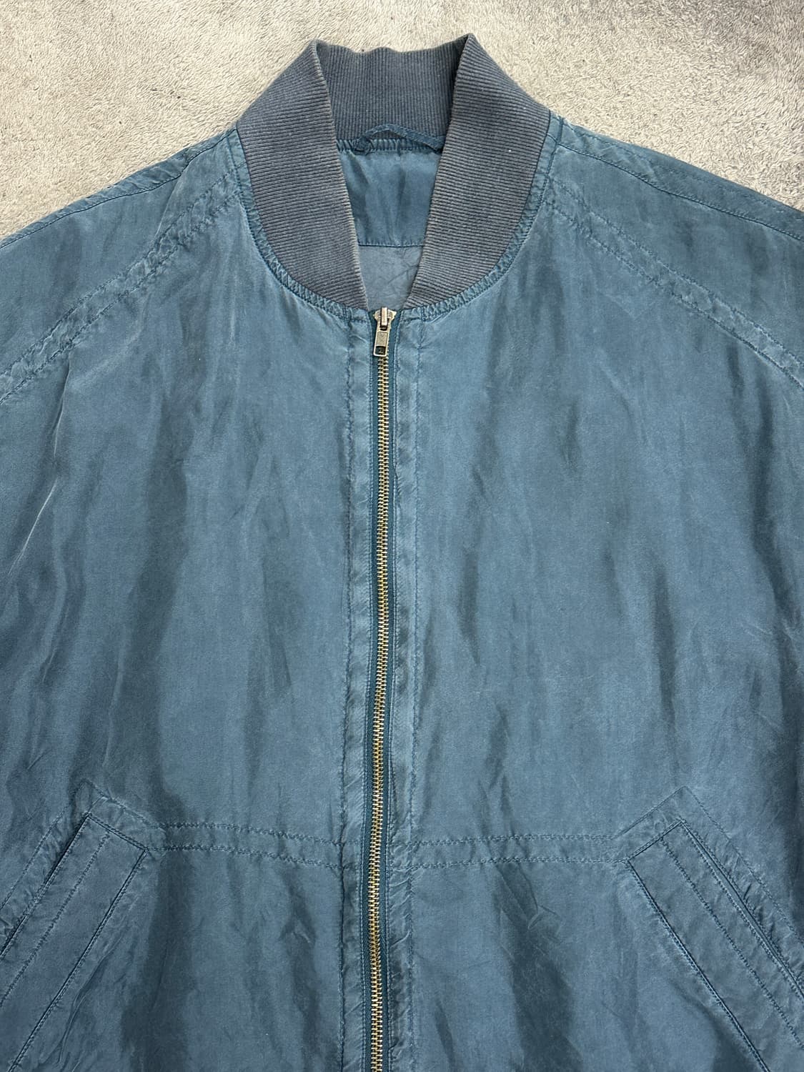 80s HUGO BOSS 실크 봄버 자켓 52 상품이미지4