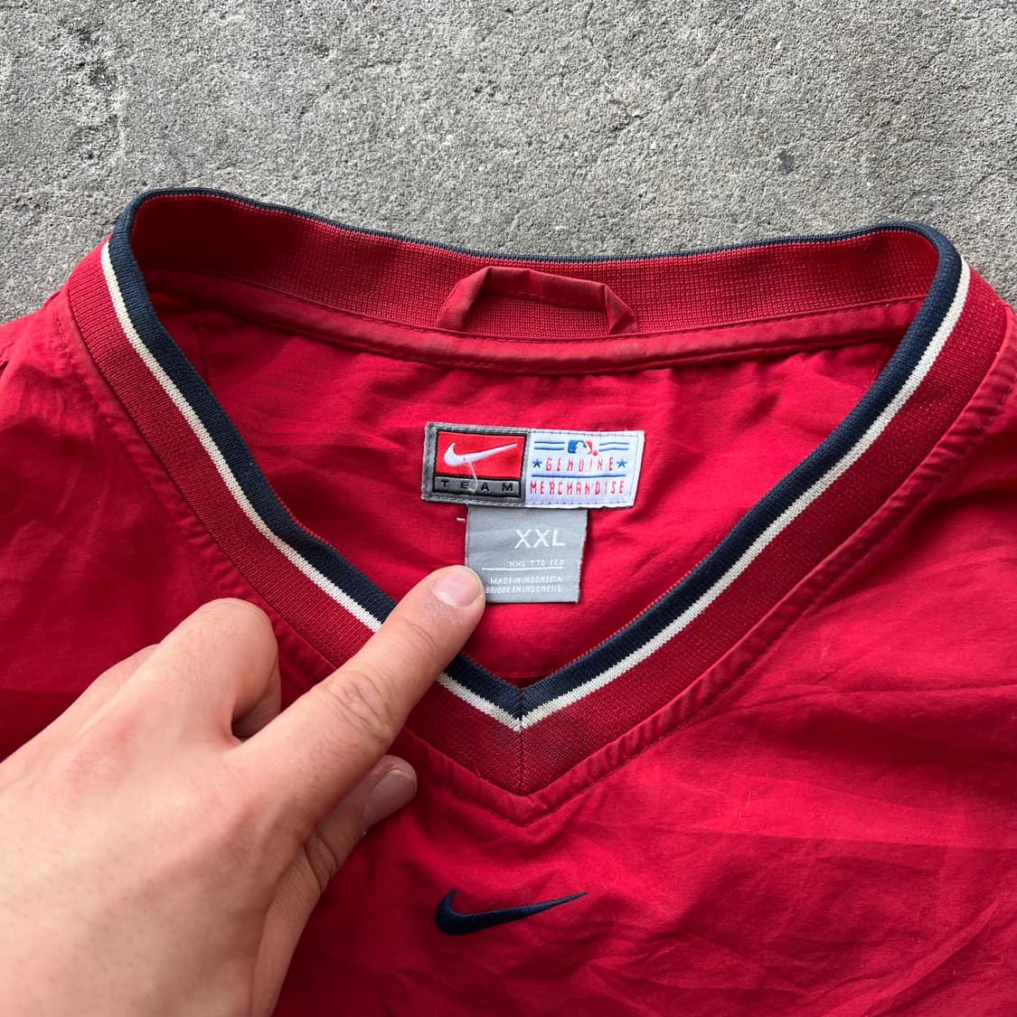 00s 나이키 레드삭스 풀오버 상품이미지3