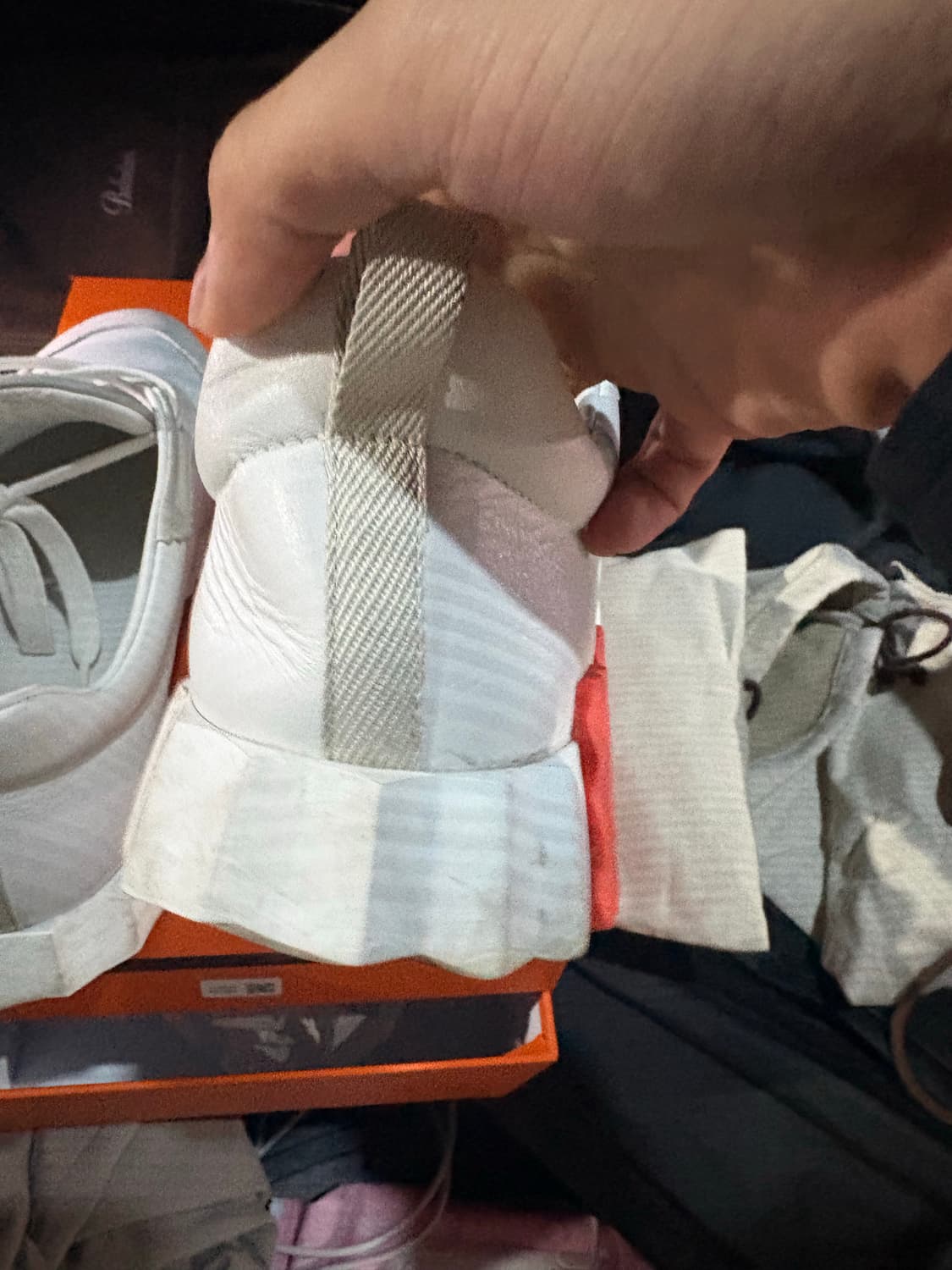 에르메스 바운싱 화이트 크림판 42사이즈 상품이미지6