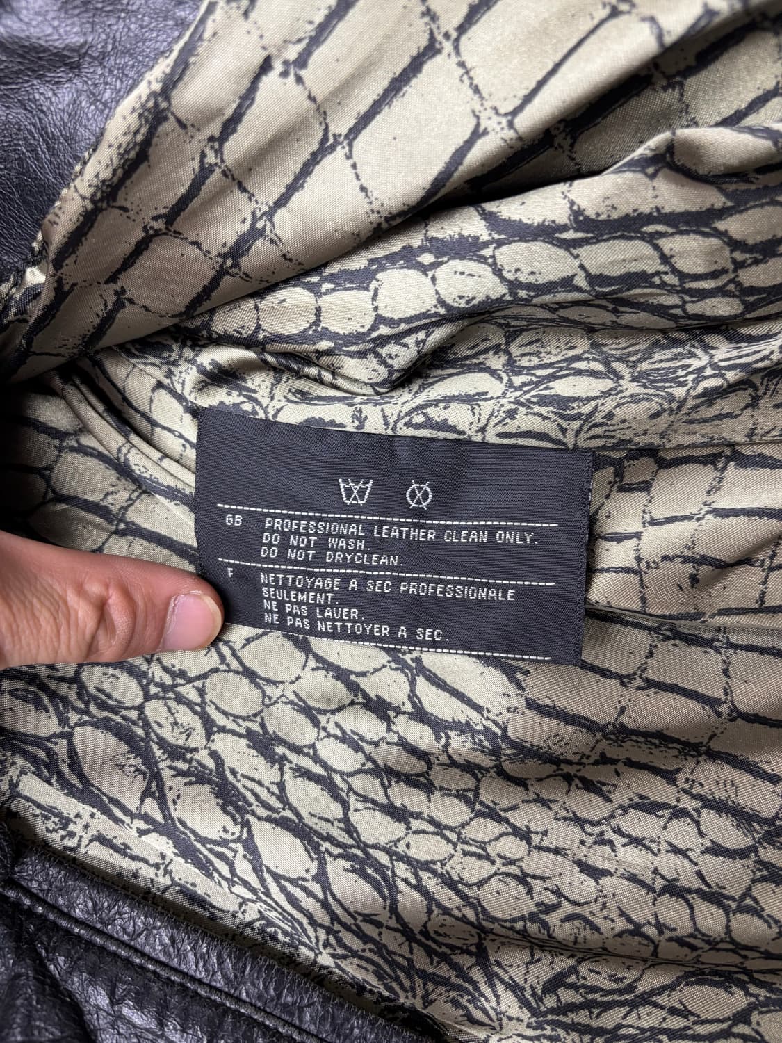 00s Harley-Davidson 벨티드 레더 자켓 상품이미지8