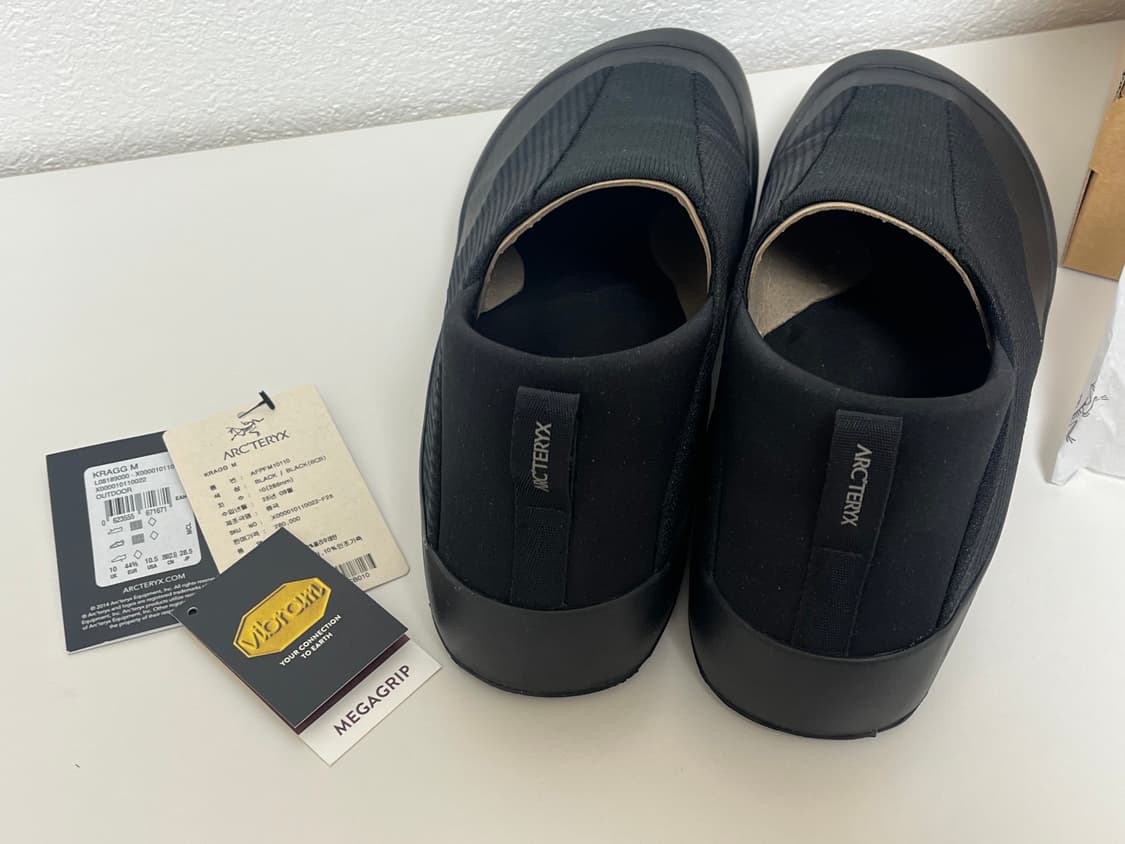[285] 아크테릭스 크래그 슬립온 블랙 10사이즈  상품이미지5
