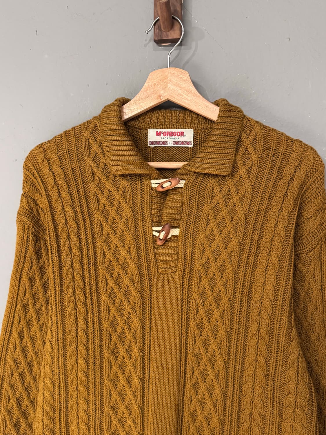 맥그리거 토글 더플 울니트 상품이미지3