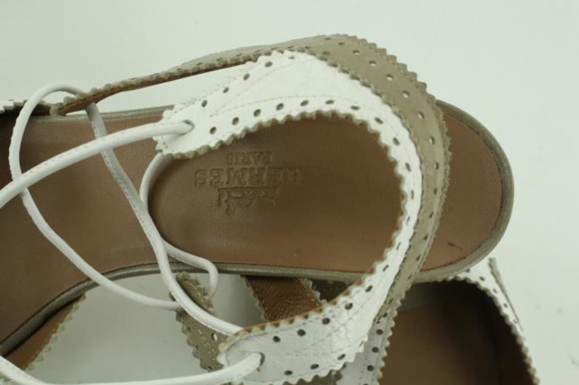 Hermes lace heel (2010 s/s) 상품이미지5
