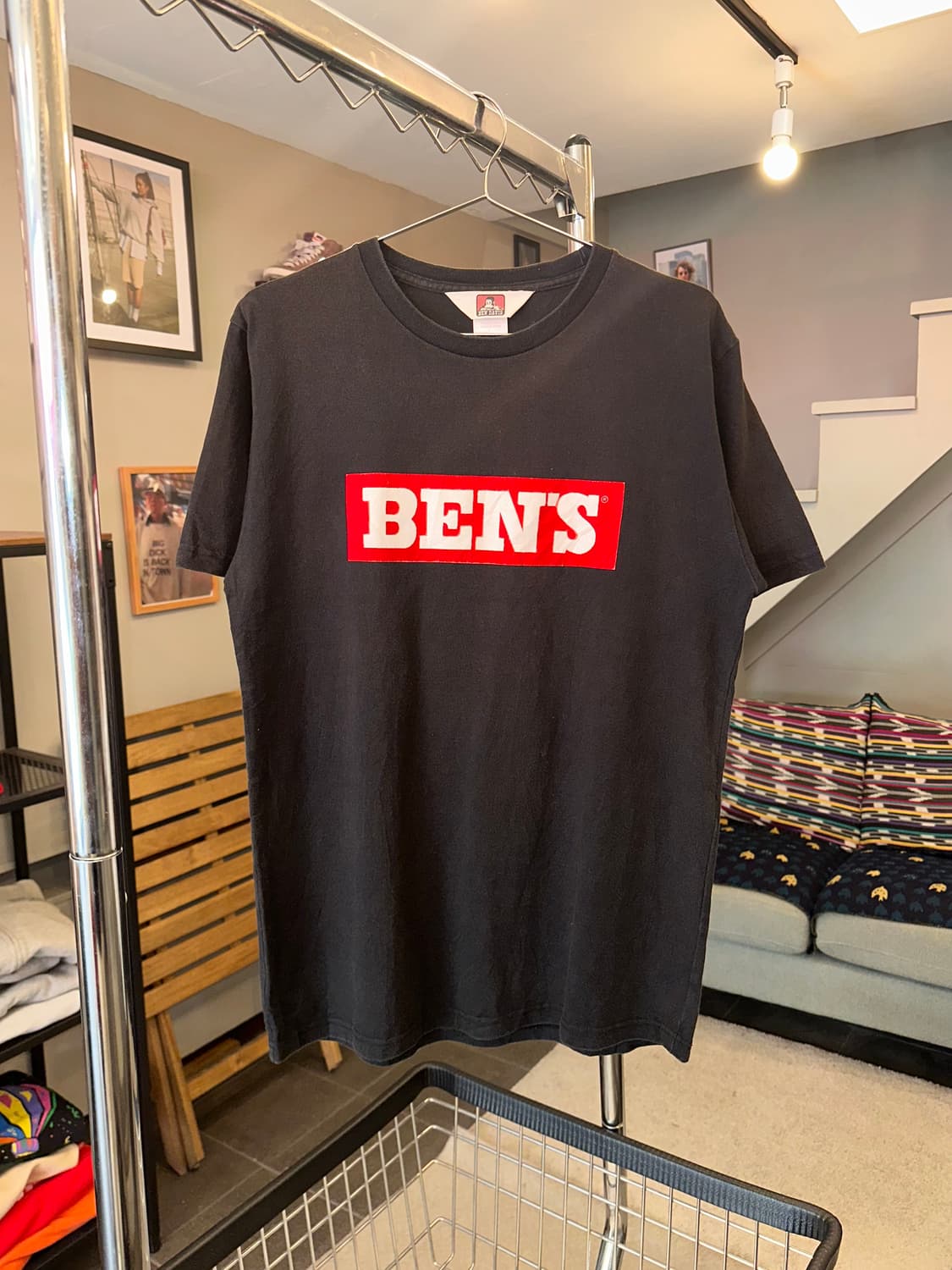 00’s Ben Davis box logo cotton T-shirt 상품이미지2
