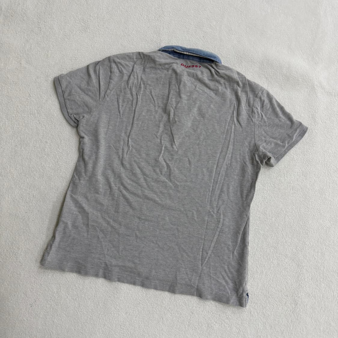 XL 게스 카라 반팔 티셔츠 0427T 상품이미지2