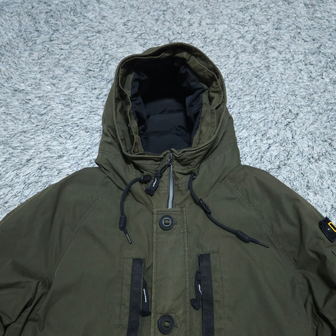 내셔널지오그래픽) XXL 남자 블루웨일 덕다운야상패딩 / 왕눈이샵 상품이미지3