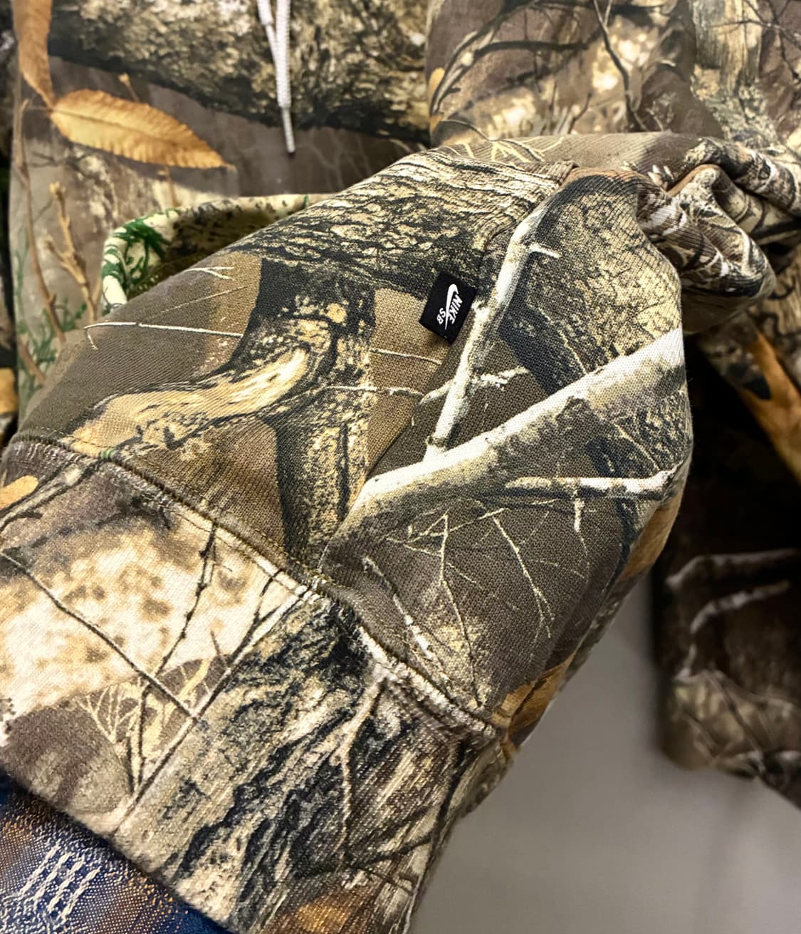 (XXL)나이키 SB 울오버 플리스 리얼트리 프린트 후드티 상품이미지7