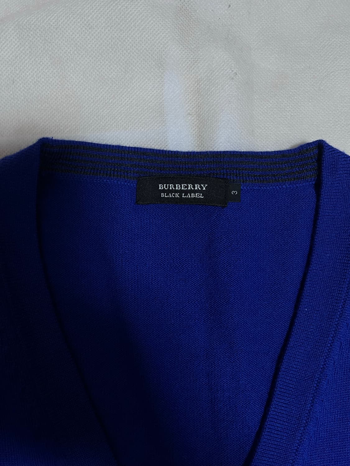 버버리 가디건 블루 상품이미지3